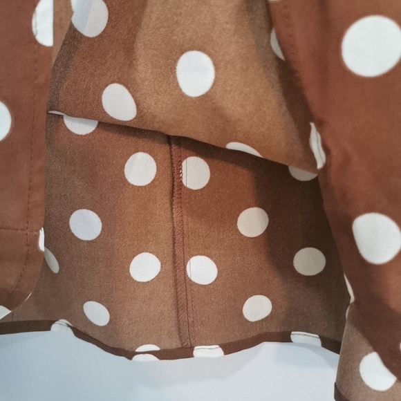 LOREM IPSUM Anthropologie Rusted Polka Dot - Picture 5 of 8